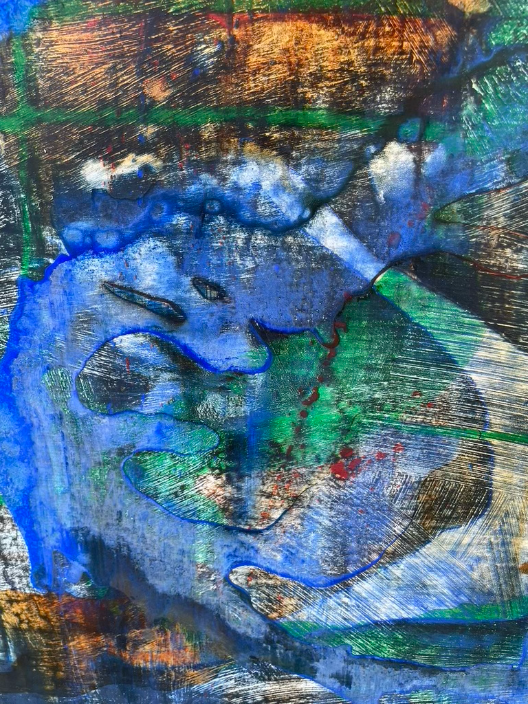 Abstract #020-25 (#03 in the ‘Three Color’ series)