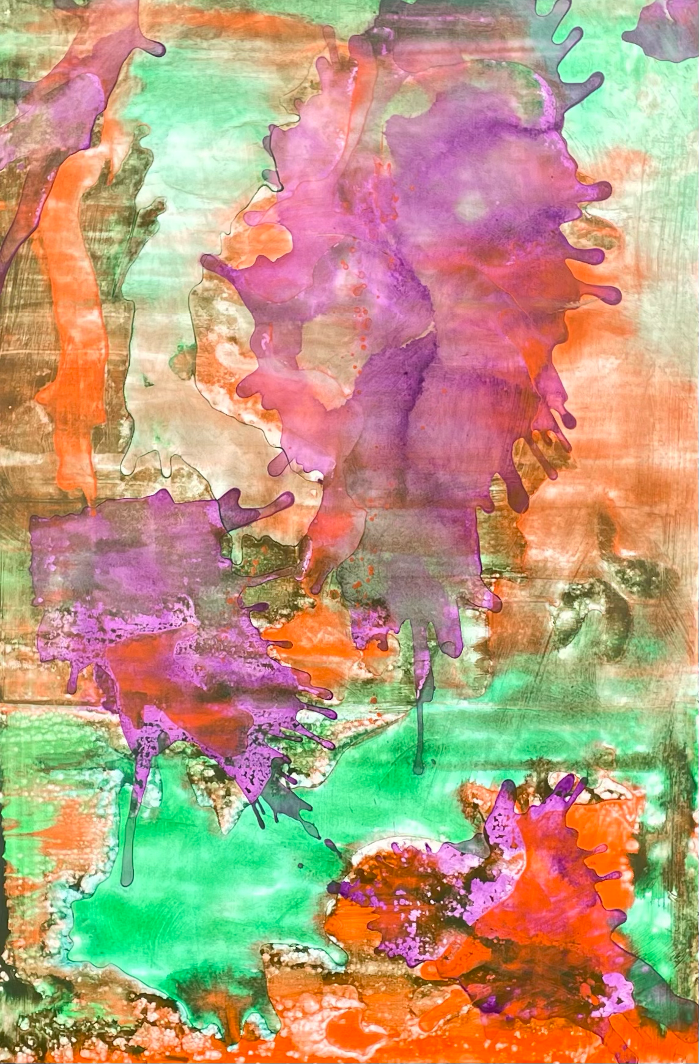 Abstract #024-25 (#07 in the ‘Three Color’ series)