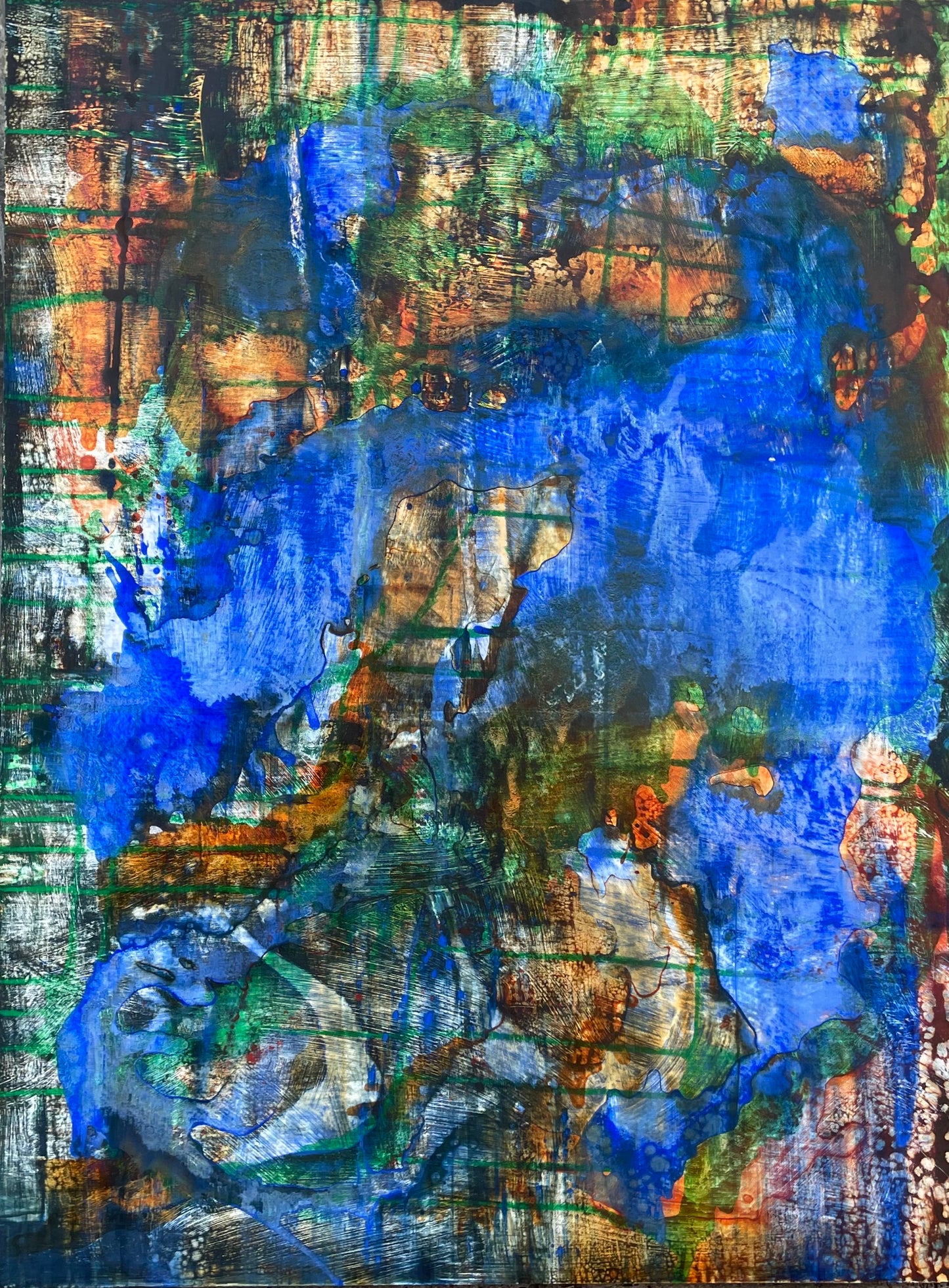 Abstract #020-25 (#03 in the ‘Three Color’ series)