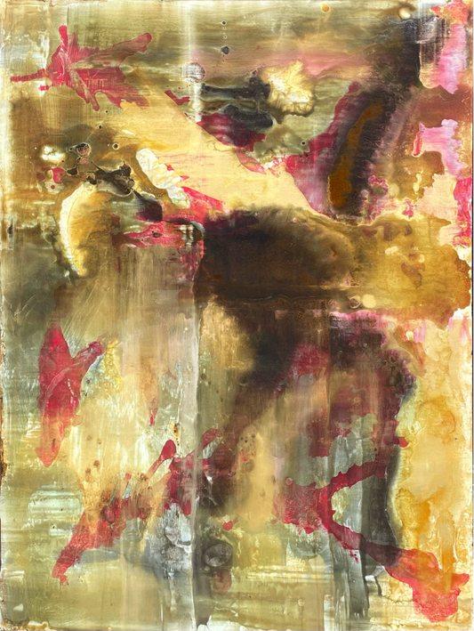 Abstract #025-25 (#08 in the ‘Three Color’ series)