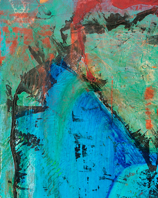 Here Kitty - Detail 1, Print