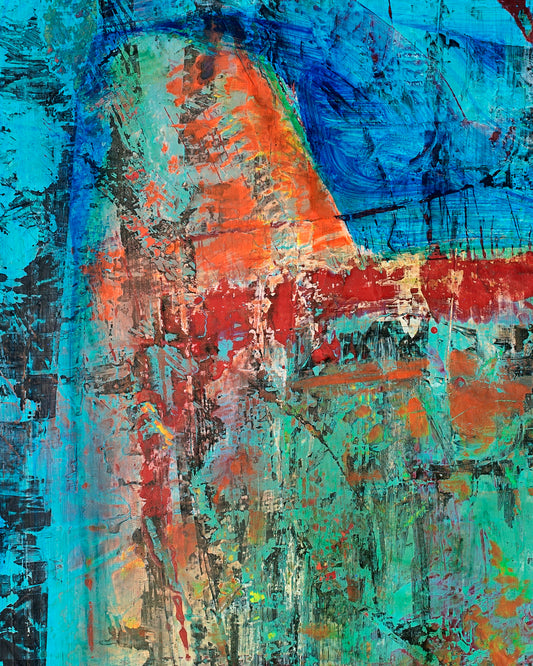 Here Kitty - Detail 5, Print