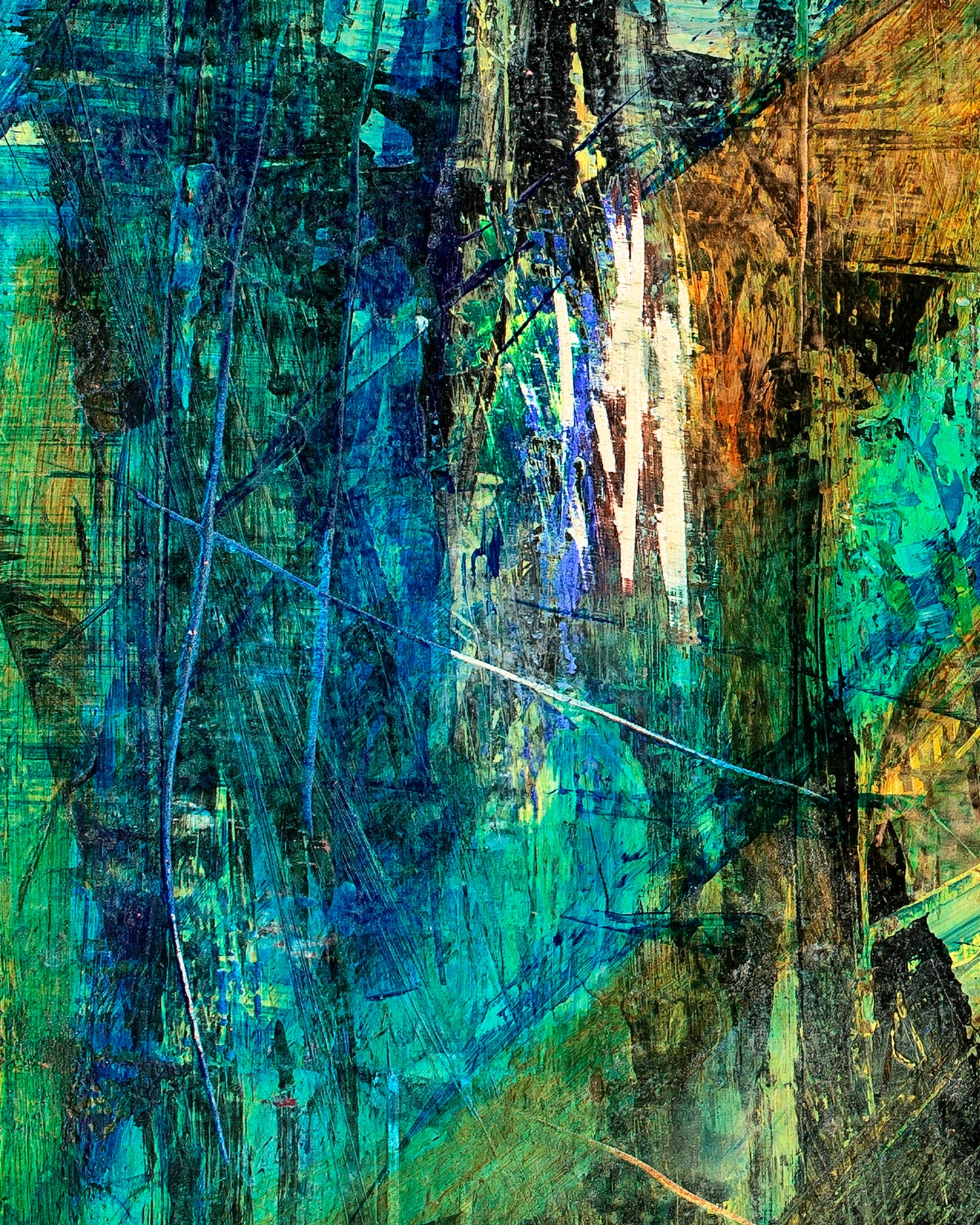 Through the Woods - Detail 3, Print