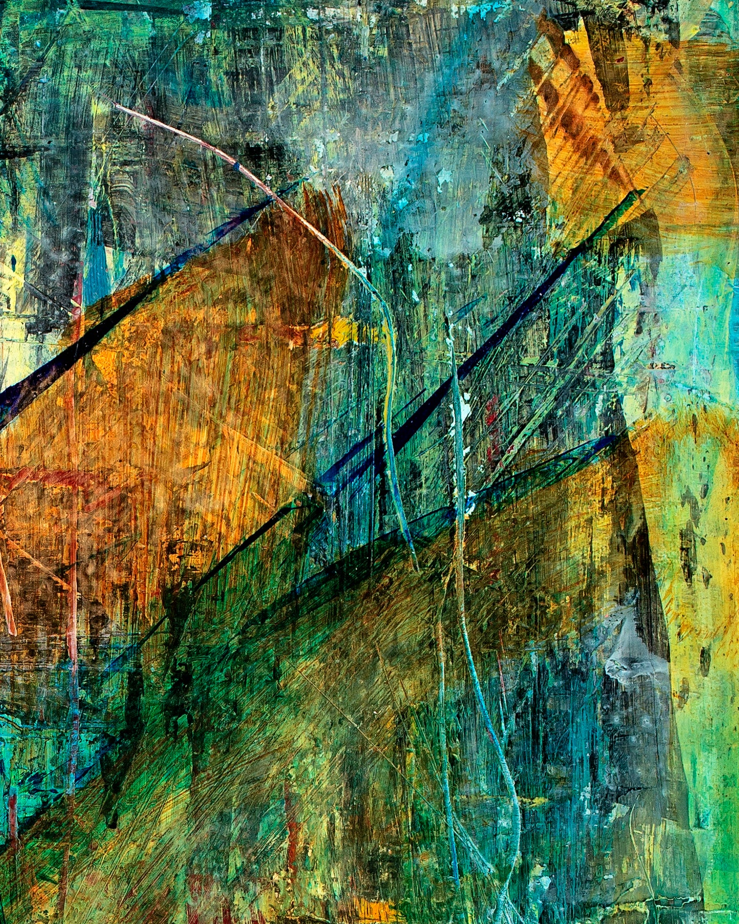 Through the Woods - Detail 5, Print