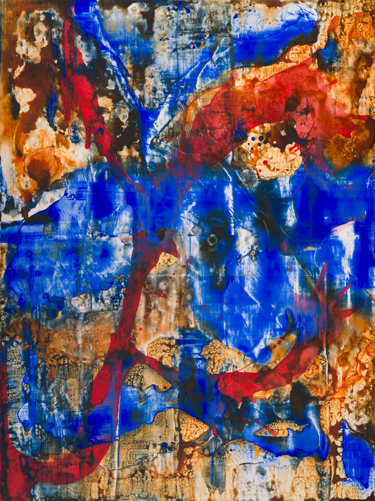 Abstract #022-25 (#05 in the ‘Three  Color’ series)